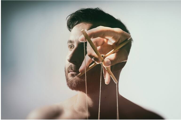 Holding puppet strings in front of a man's face, symbolizing breaking free from addiction and regaining self-control|Artistic double exposure image of a man's profile blended with watercolor-like splashes, symbolizing inner reflection and the journey of mindfulness in addiction recovery|Clock face showing 11:55, with the words "Time for Change" in red and green, symbolizing the critical moment to seek help for addiction|Young woman in red shirt sitting by window, looking outside thoughtfully, with sunlit plants visible, symbolizing inner reflection and hope during addiction recovery|Blue jigsaw puzzle with 'mindfulness' as the central piece, surrounded by related concepts like meditation, awareness, stress, and negative thoughts, illustrating the role of mindfulness in addiction treatment|Close-up of a clock face showing 11:55, with the words "Time for Change" in red and green, emphasizing the urgency and opportunity for transformation in addiction treatment|Close-up of dictionary definition of the word "Behaviour", emphasizing the importance of behavioural changes in addiction treatment and recovery|||Infographic on mindfulness featuring abstract facial features and bullet points highlighting benefits such as increased emotional understanding, awareness of triggers, and positive personal transformation in addiction recovery|mindfulness addiction||Serene park scene with a winding path through lush green trees, symbolizing the journey of recovery and new beginnings in addiction treatment
